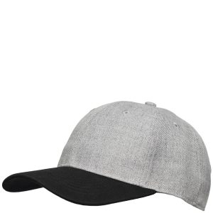 HOCKEY lippalakki meleerattu vaaleanharmaa / musta