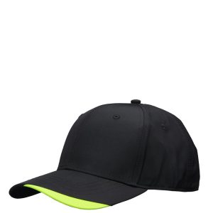 PRO WORK lippalakki musta / neonkeltainen