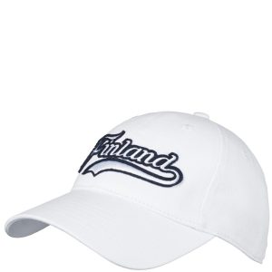 SF103 Finland lippalakki valkoinen