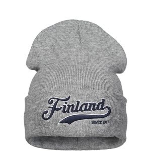 SF112 FINLAND käännepipo harmaa