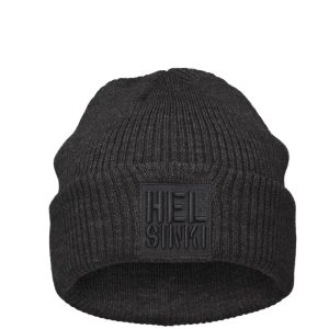 SF209 HELSINKI pipo meleerattu tummanharmaa